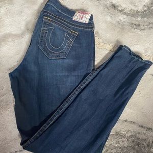 True Religion denim jeans with big stitch size 32 (12)